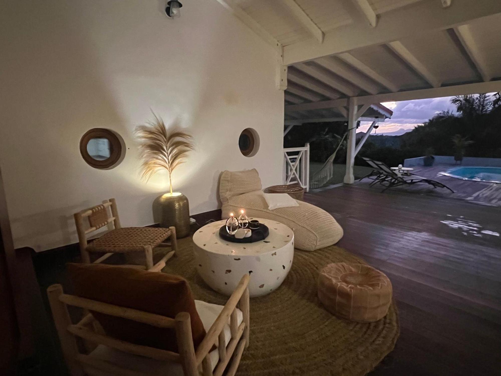 Spacieuse Villa Corossol Avec Piscine Et Jeux Exterieurs Le Gosier  Dış mekan fotoğraf