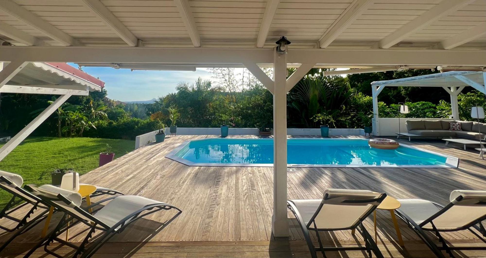 Spacieuse Villa Corossol Avec Piscine Et Jeux Exterieurs Le Gosier  Dış mekan fotoğraf