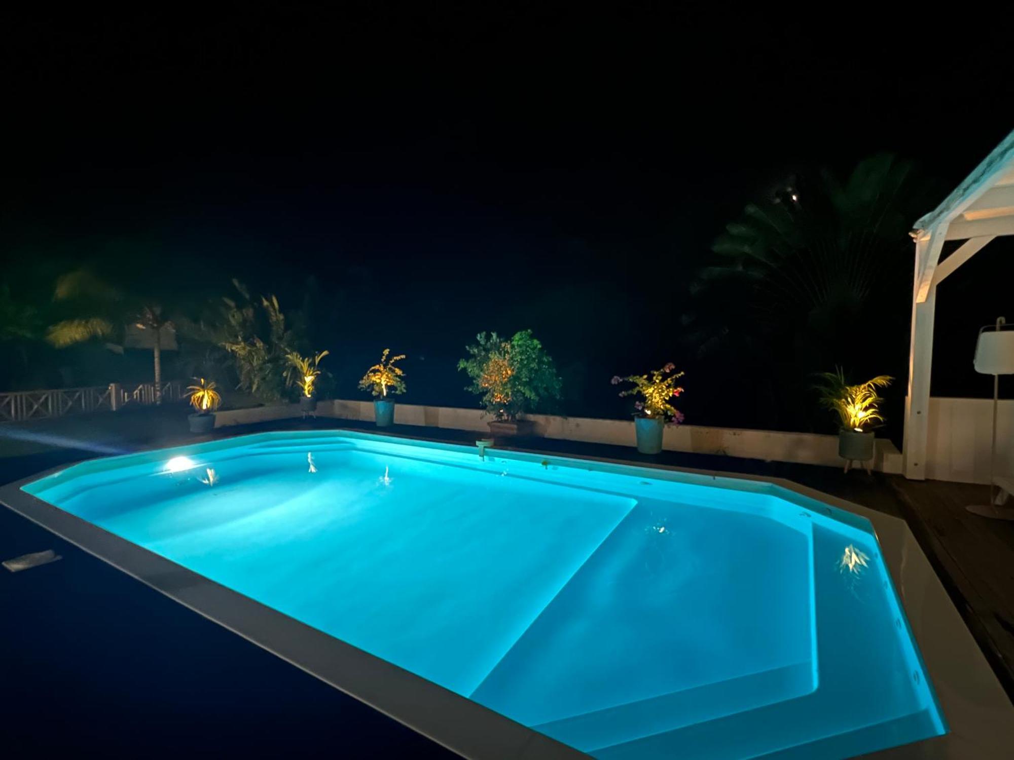 Spacieuse Villa Corossol Avec Piscine Et Jeux Exterieurs Le Gosier  Dış mekan fotoğraf