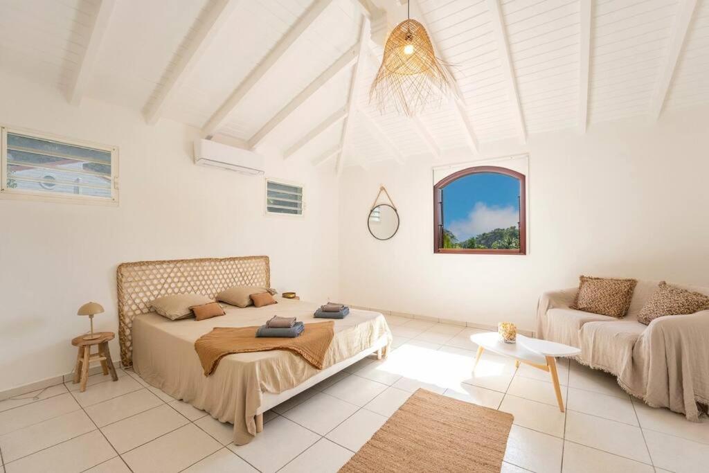 Spacieuse Villa Corossol Avec Piscine Et Jeux Exterieurs Le Gosier  Dış mekan fotoğraf