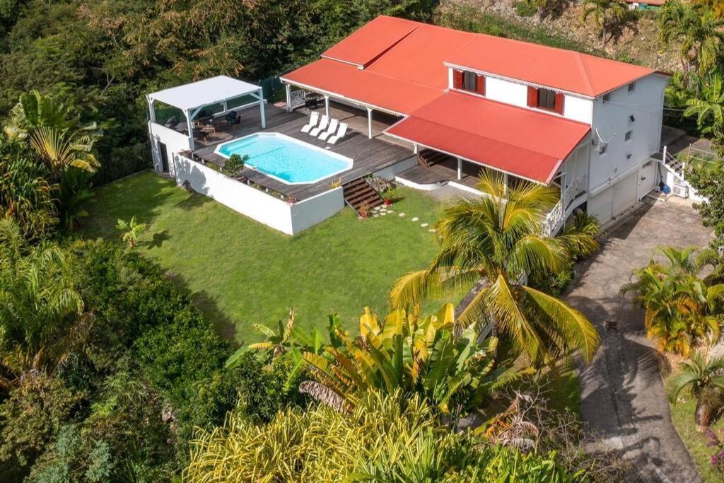 Spacieuse Villa Corossol Avec Piscine Et Jeux Exterieurs Le Gosier  Dış mekan fotoğraf